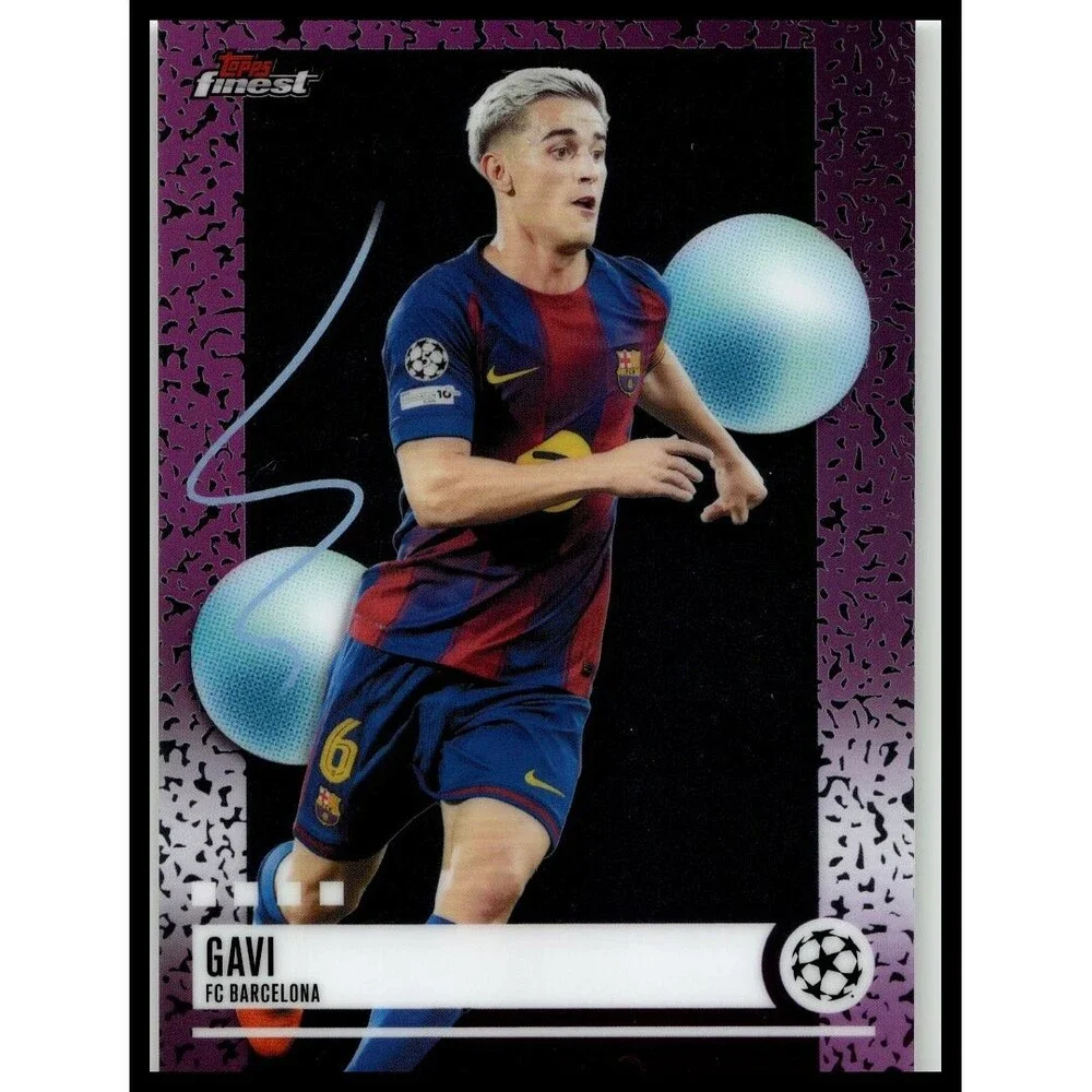 2025-26 Finest UEFA Gavi #375 FC Barcelona Uncommon